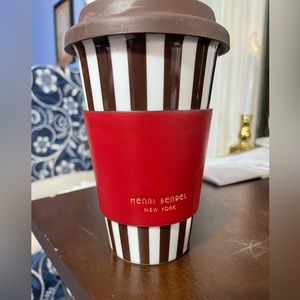 henri bendel ceramic mug